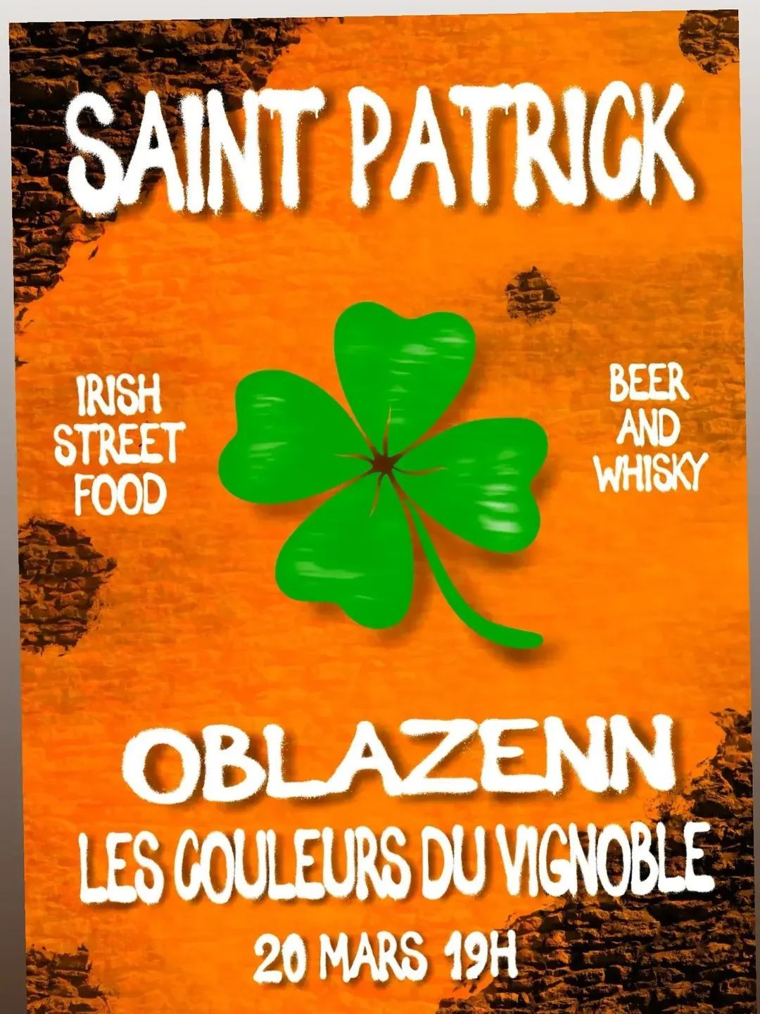 Fêtez la Saint Patrick avec nous !
