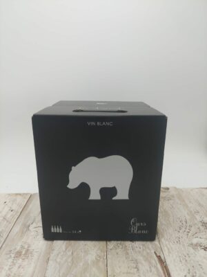 Bib Ours blanc
